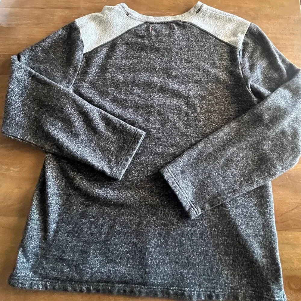 Tommy Bahama Grey Lounge Pullover Sleepwear Fleece Shirt Sweatshirt‎ Mens XL